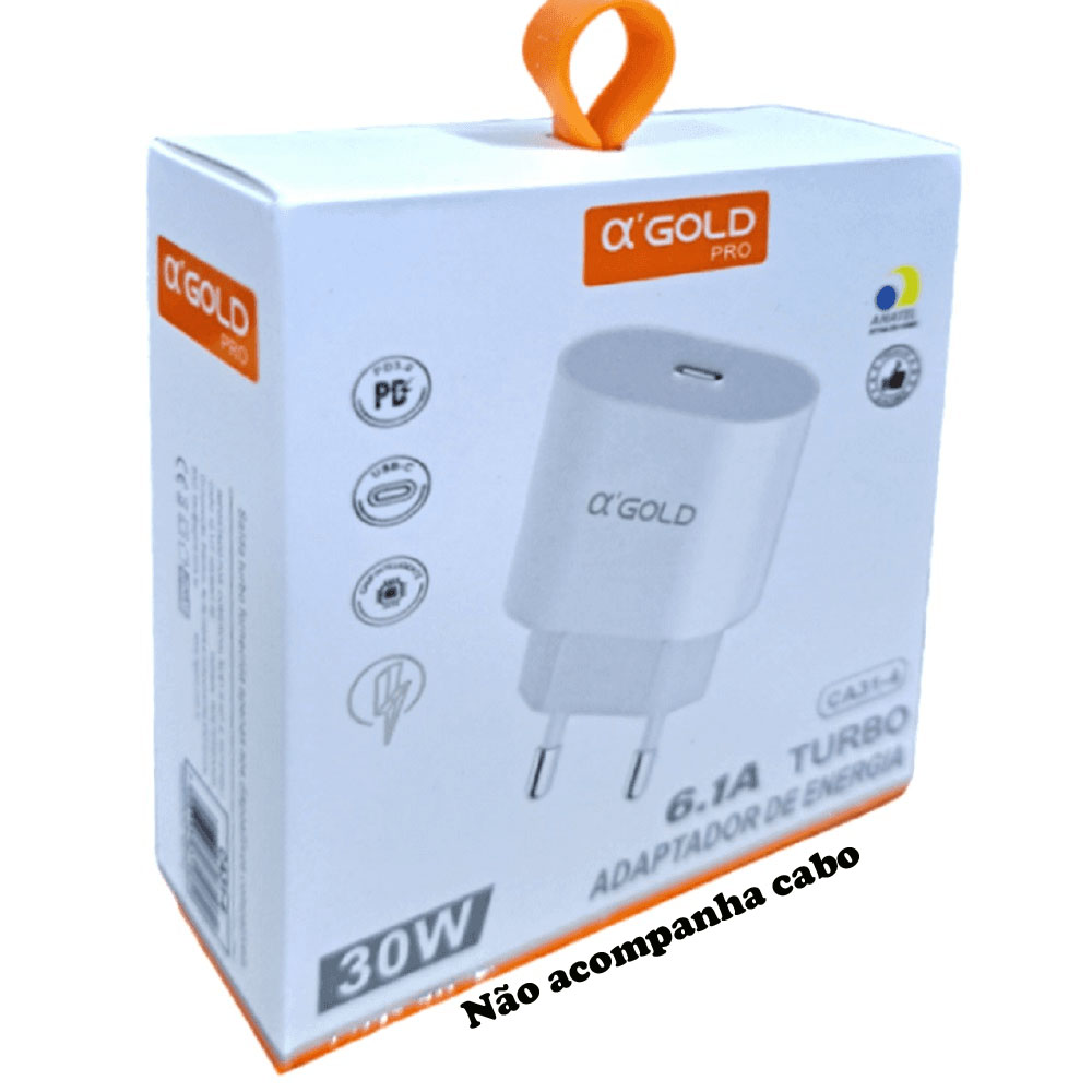 carregador gol usbc s-cabo