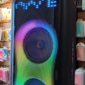 CAIXA DE SOM ECOPOWER COM LED USB/SD/BLUETOOTH